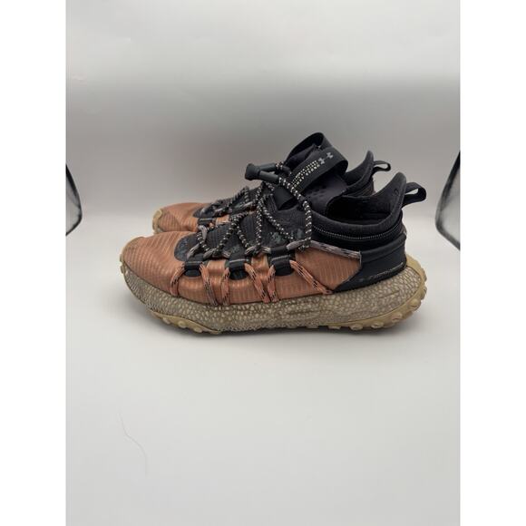 Under Armour Hovr Summit Fat Tire Black Red Men Size 6 Women Size 7.5 - Picture 3 of 6